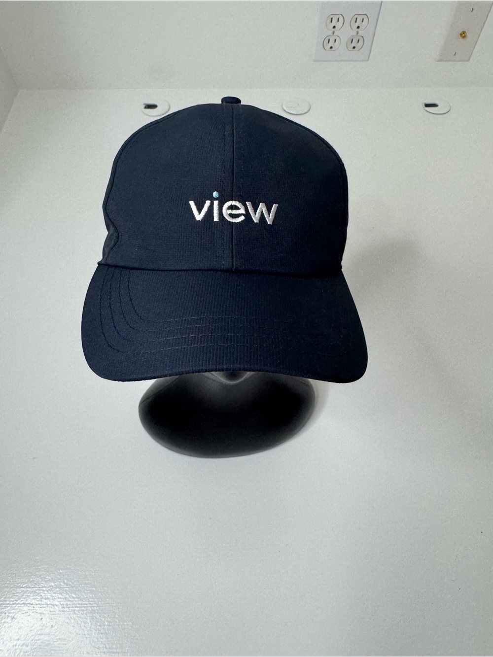 “View” TV Show Logo Navy Baseball Cap - Picture 9 of 16